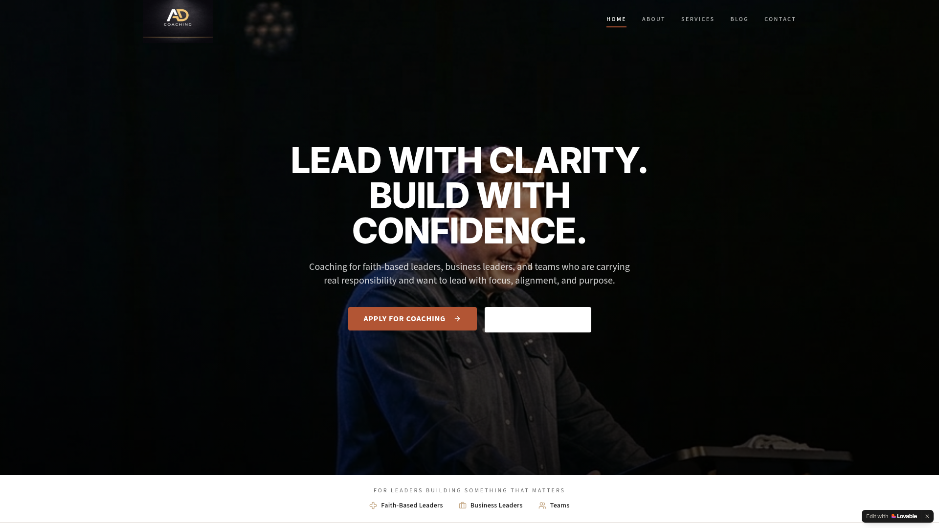 Adam Drinkard website preview