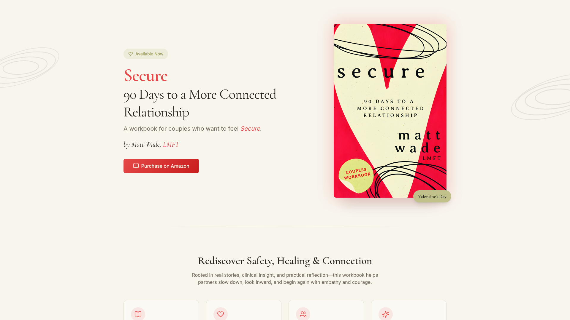 Secure Workbook website preview